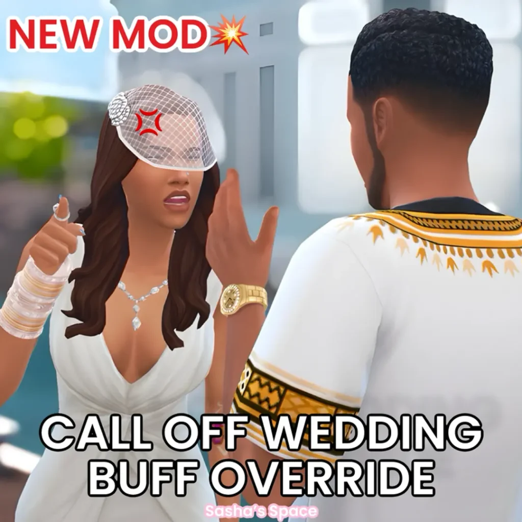 Call Off Wedding Buff Override Sims 4