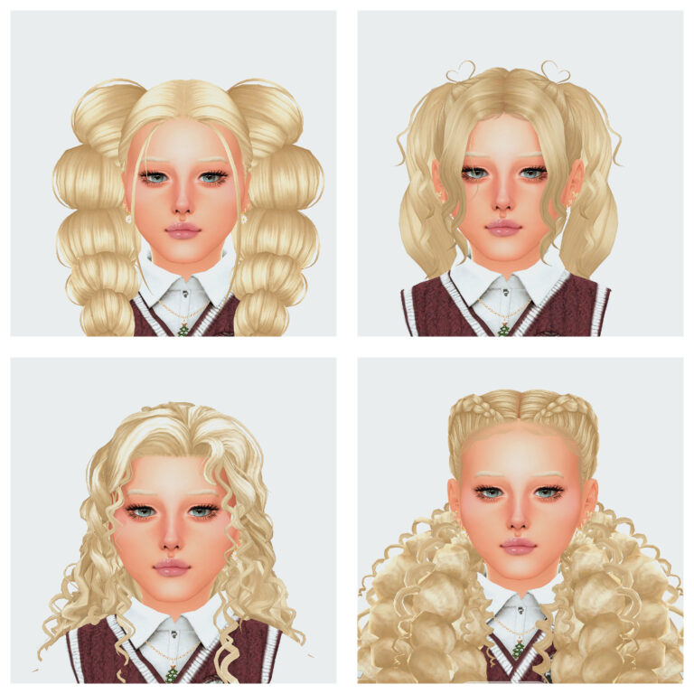 sims 4 kids hair free download