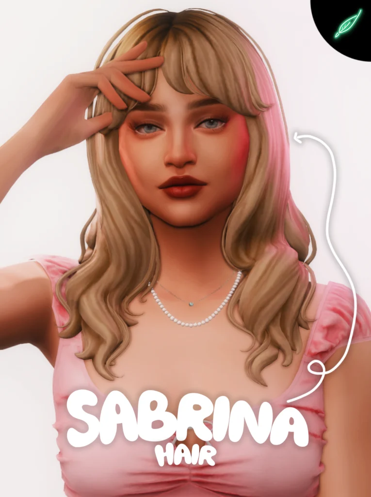 Sabrina hair Sims 4 CC