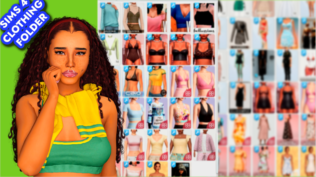 SIMS 4 CLOTHING FOLDER