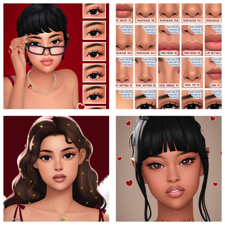 NORTHERN SIBERIA WINDS CC FOLDER SIMS 4