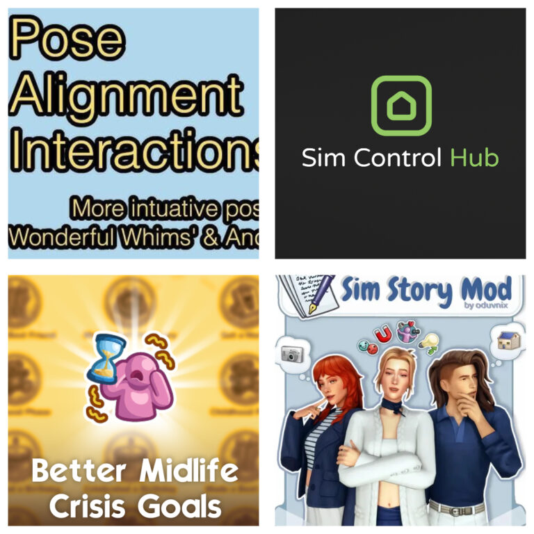 MUST HAVE MODS FOR SIMS 4 GAMEPLAY