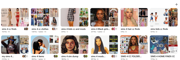 How to Find the Best Sims 4 CC on Pinterest