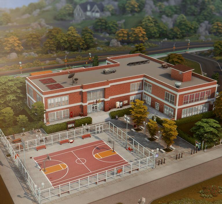 Copperdale High School 2 by charmy sims