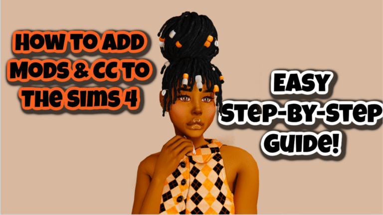 Installing mods and custom content in The Sims 4
