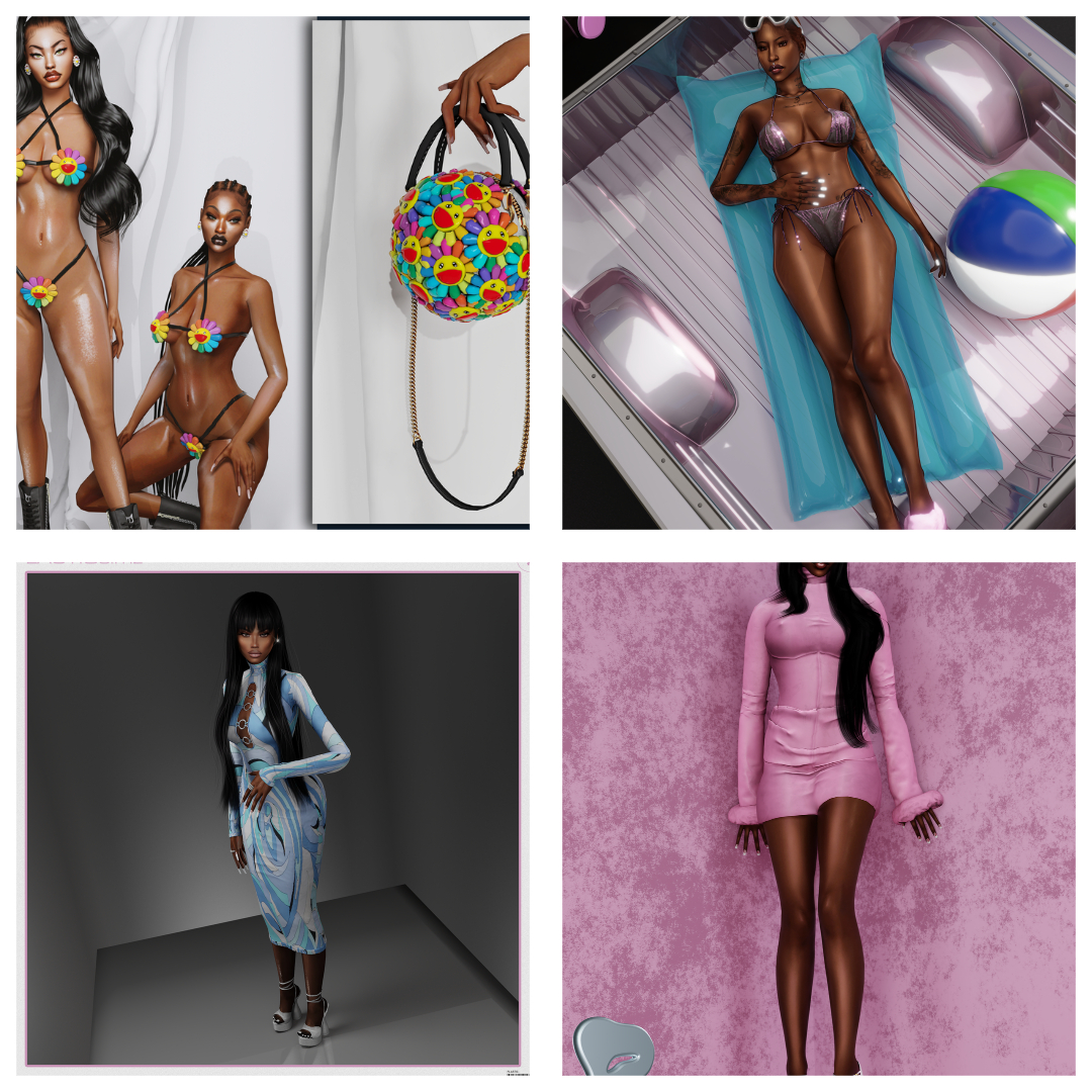 Sims 4 Pressed CC Collection Outfit Showcase