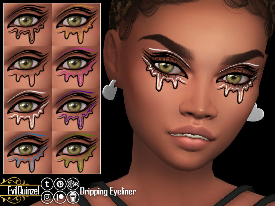 Sims 4 CC Makeup 2025– Best Lipsticks, Eyeshadow, Eyeliner & More