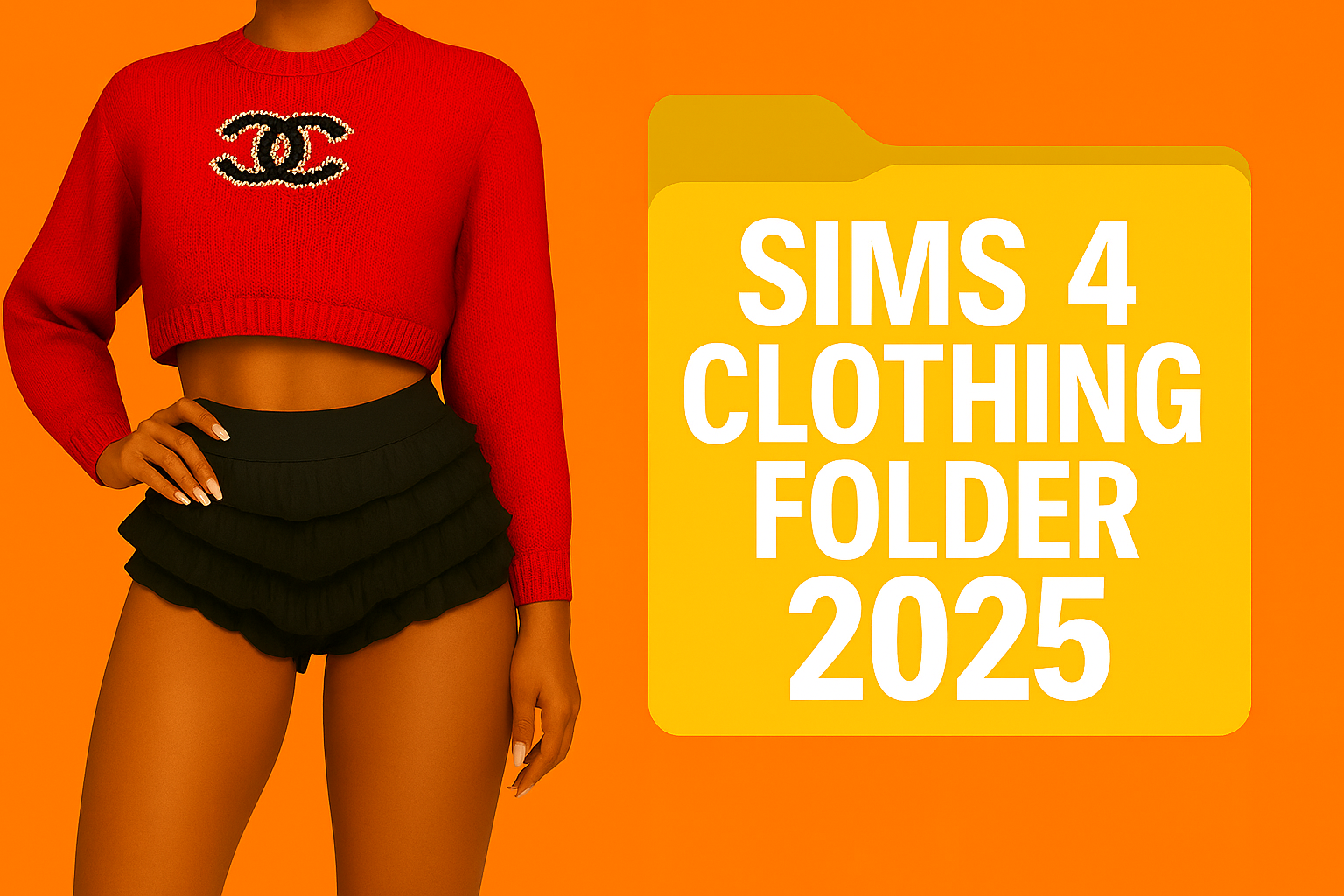 SIMS 4 CLOTHING FOLDER 2025 DOWNLOAD