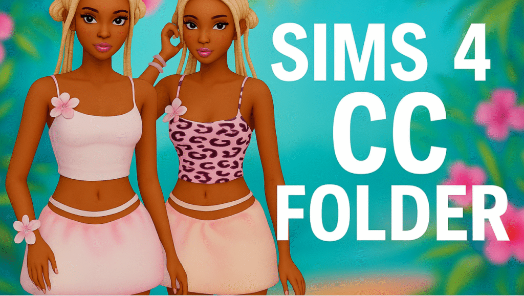 SIMS 4 HAIR AND CLOTHES FOLDER