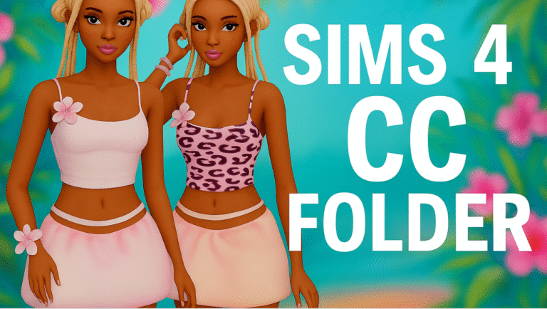 SIMS 4 HAIR AND CLOTHES FOLDER