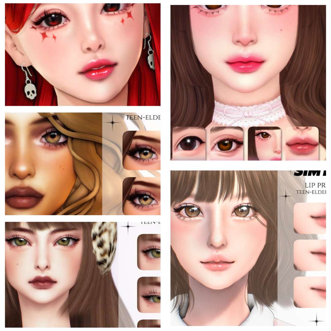 sims 4 female presets