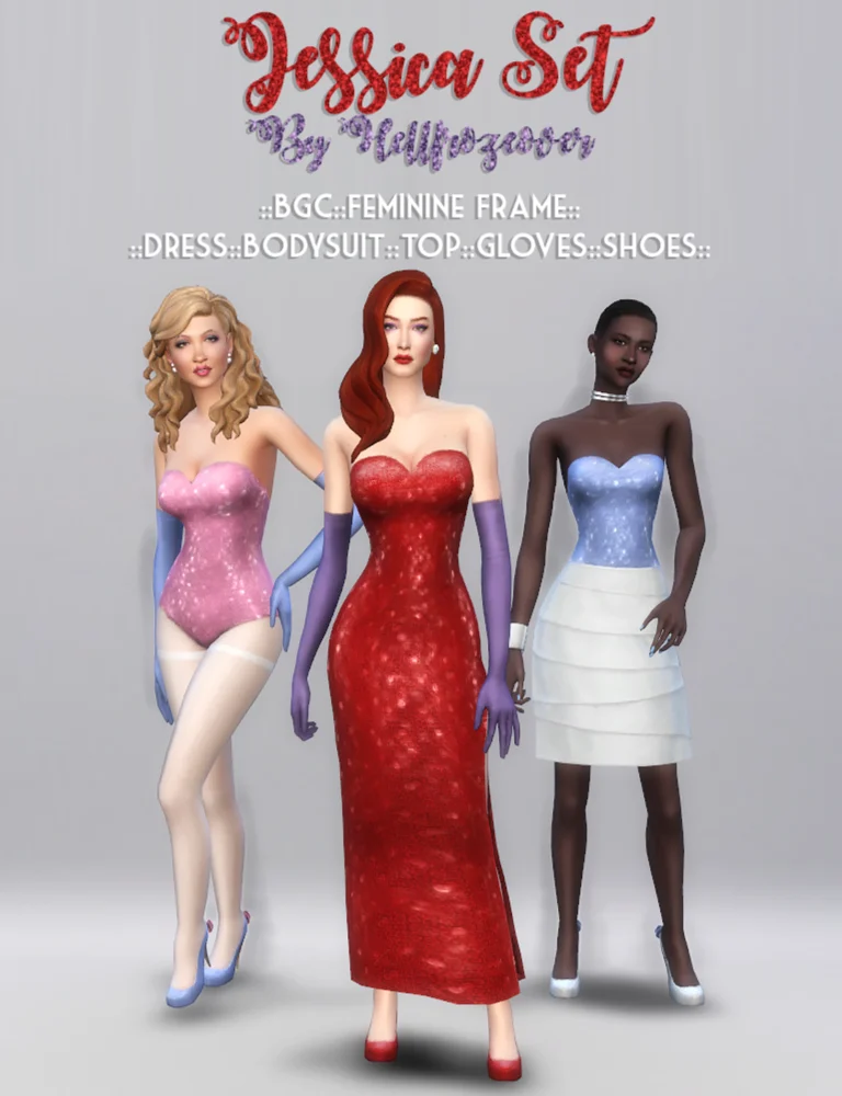 Sims 4 Jessica Set CC Download