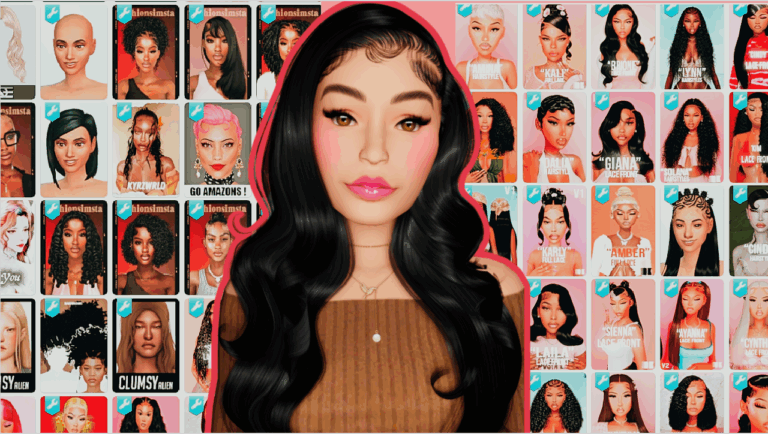 sims 4 hair folder free download