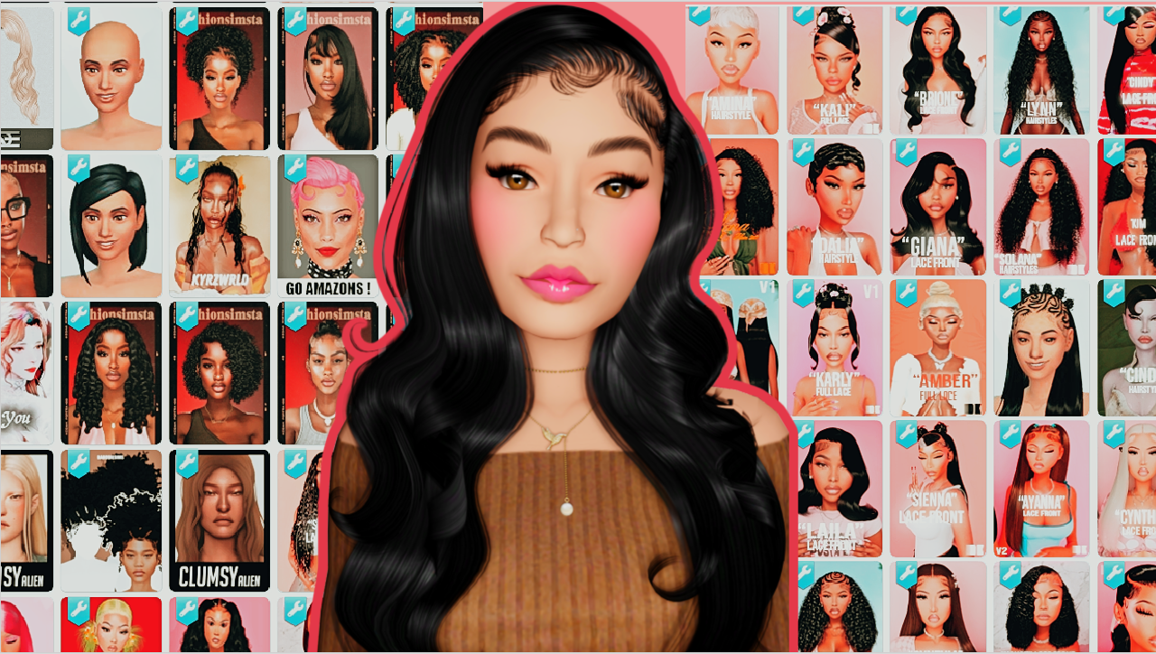 sims 4 hair folder free download