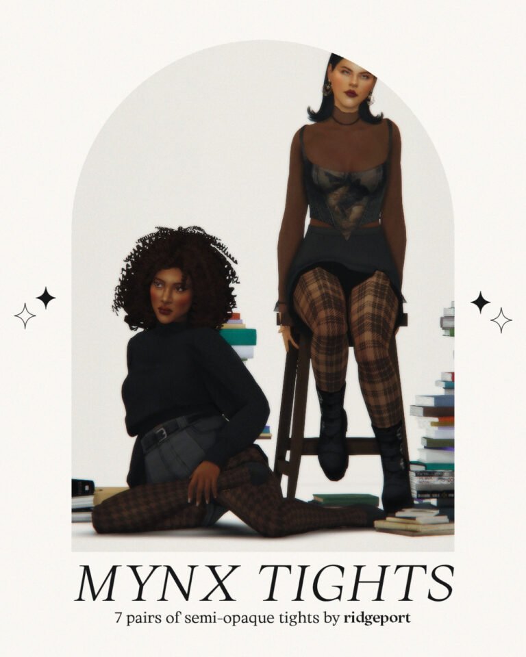 Comprehensive Sims 4 Maxis Match CC collection — 48 items across 8 outfit sets and body details