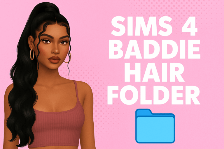 Sims 4 Baddie Hair Folder