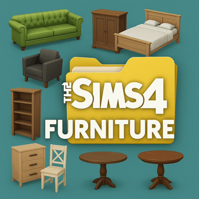 sims 4 furniture folder