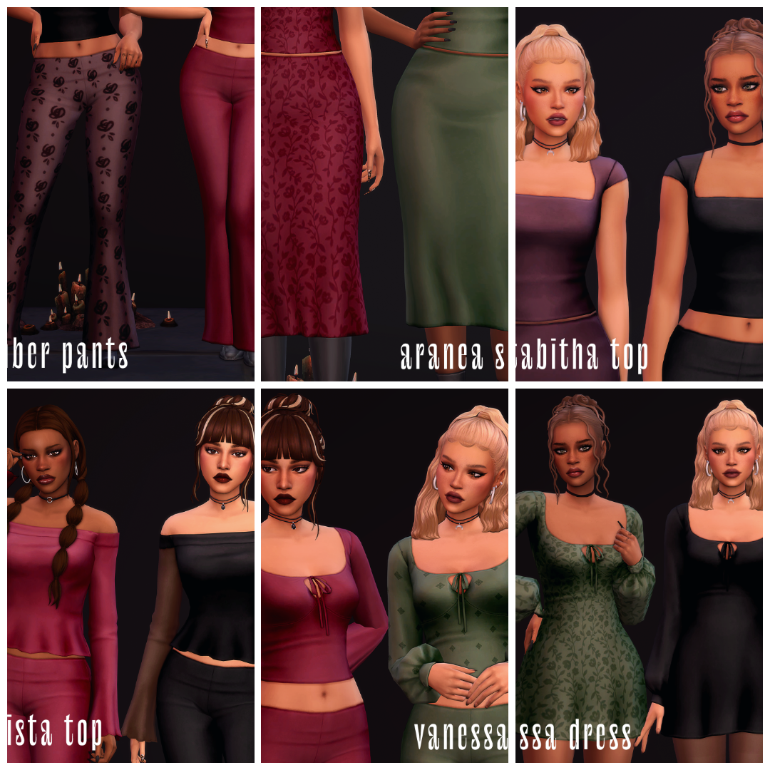Best Sims 4 Clothing CC Item Collection