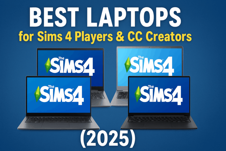 Best Laptops for Sims 4 Players & CC Creators (2025)