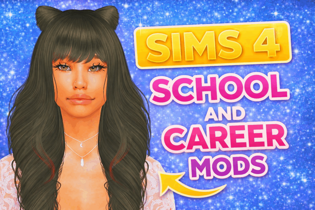 Sims 4 school and career mods