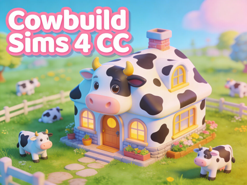 Cowbuild Sims 4 CC finds