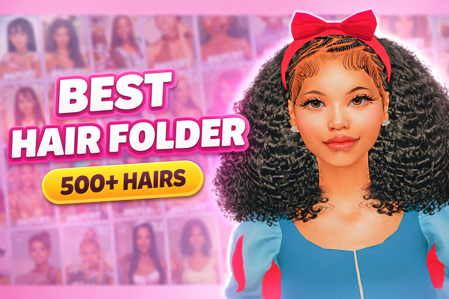 Sims 4 Hair Folder Download