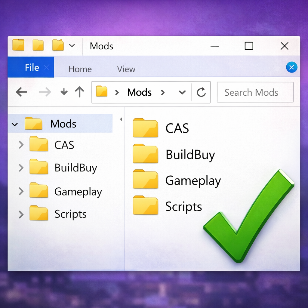 How to Organize Your Sims 4 Mods Folder