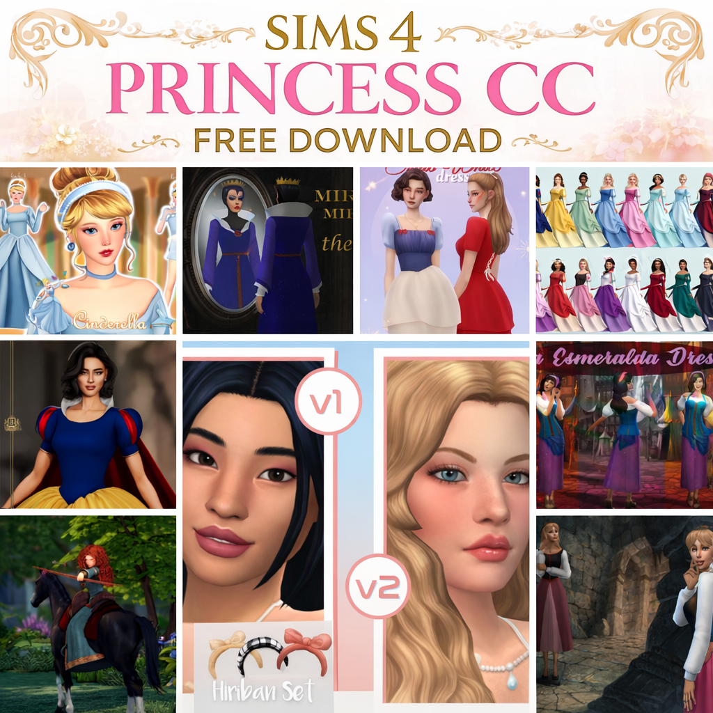 sims 4 princess cc