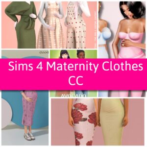 Sims 4 Maternity Clothes CC