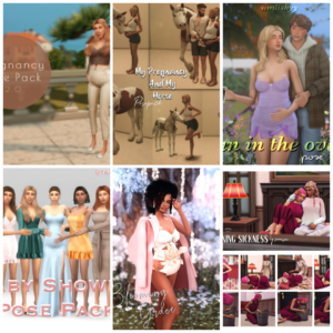 Sims 4 Pregnancy Poses