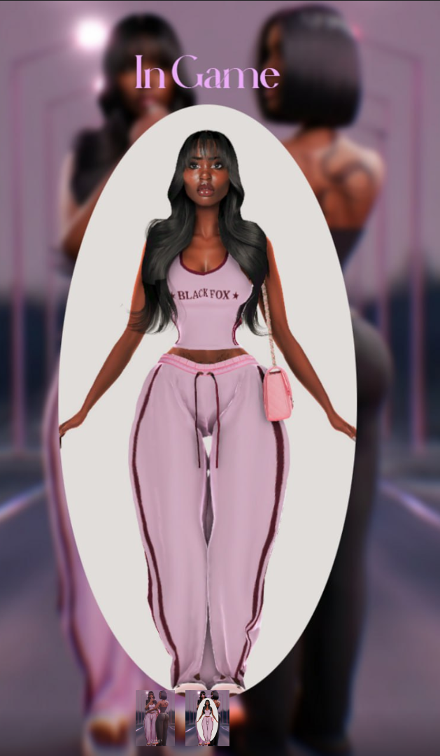 Sims 4 Ziimp Black Fox Set clothing preview