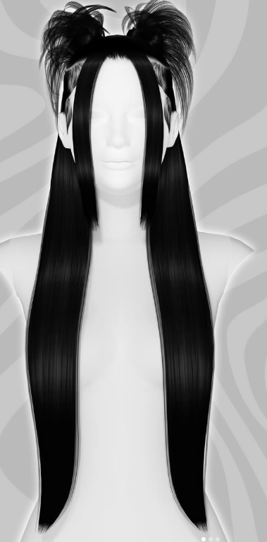 Siikglobal - Half Up Half Down Set