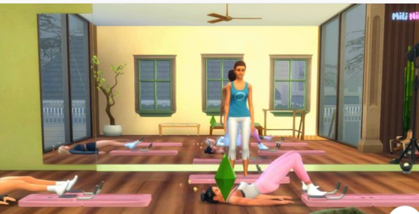 Sims 4 pilates mod group activity preview