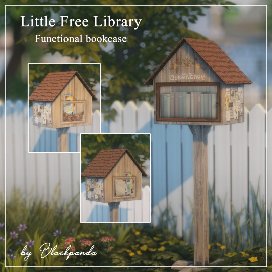 Sims 4 share books with your neighbors mod preview