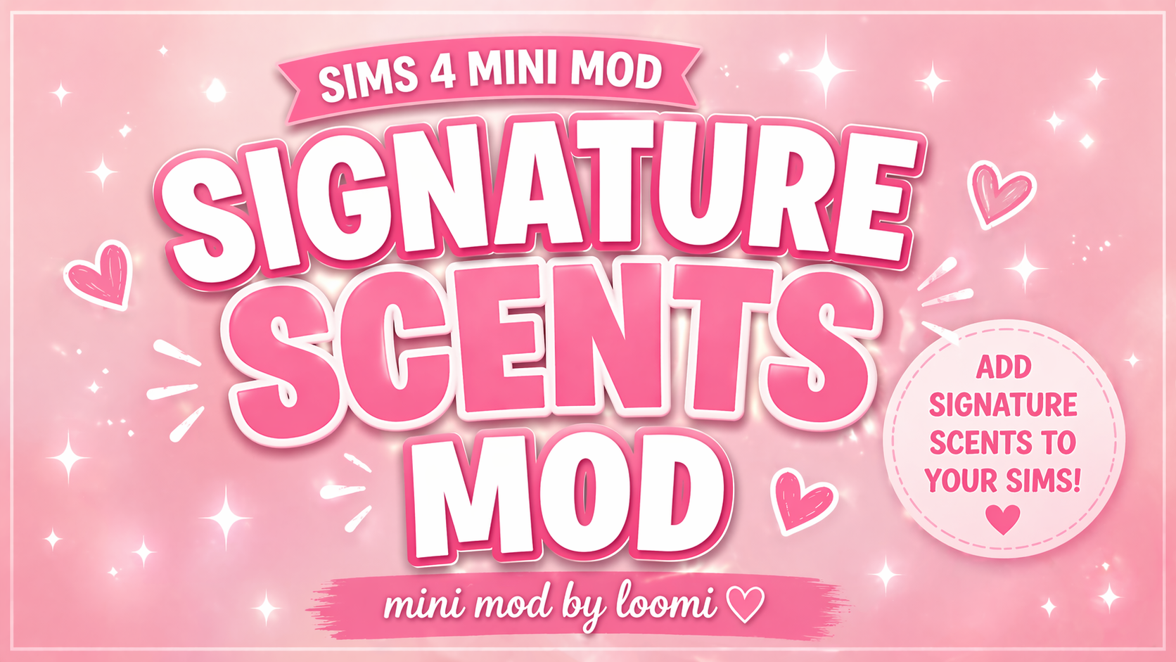 Sims 4 Signature Scents mod