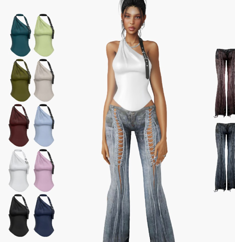 Sims 4 clothing pack CC