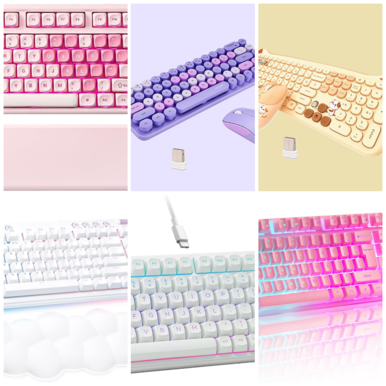 Best Kawaii Keyboards for Girl Gamers