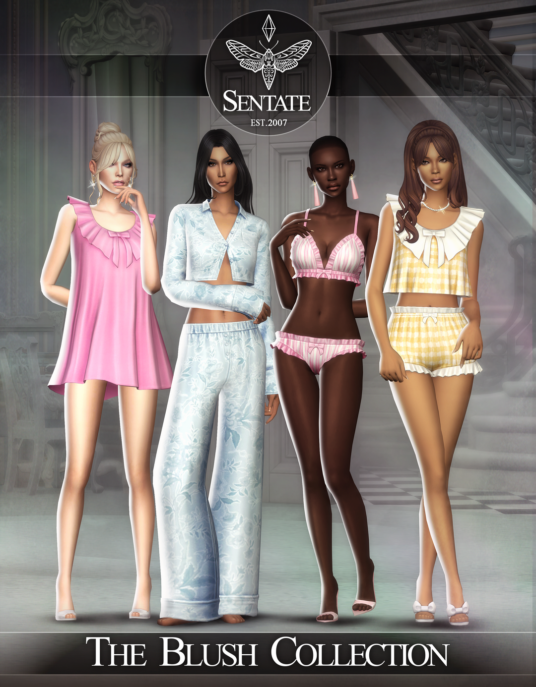 Sims 4 sleepwear cc