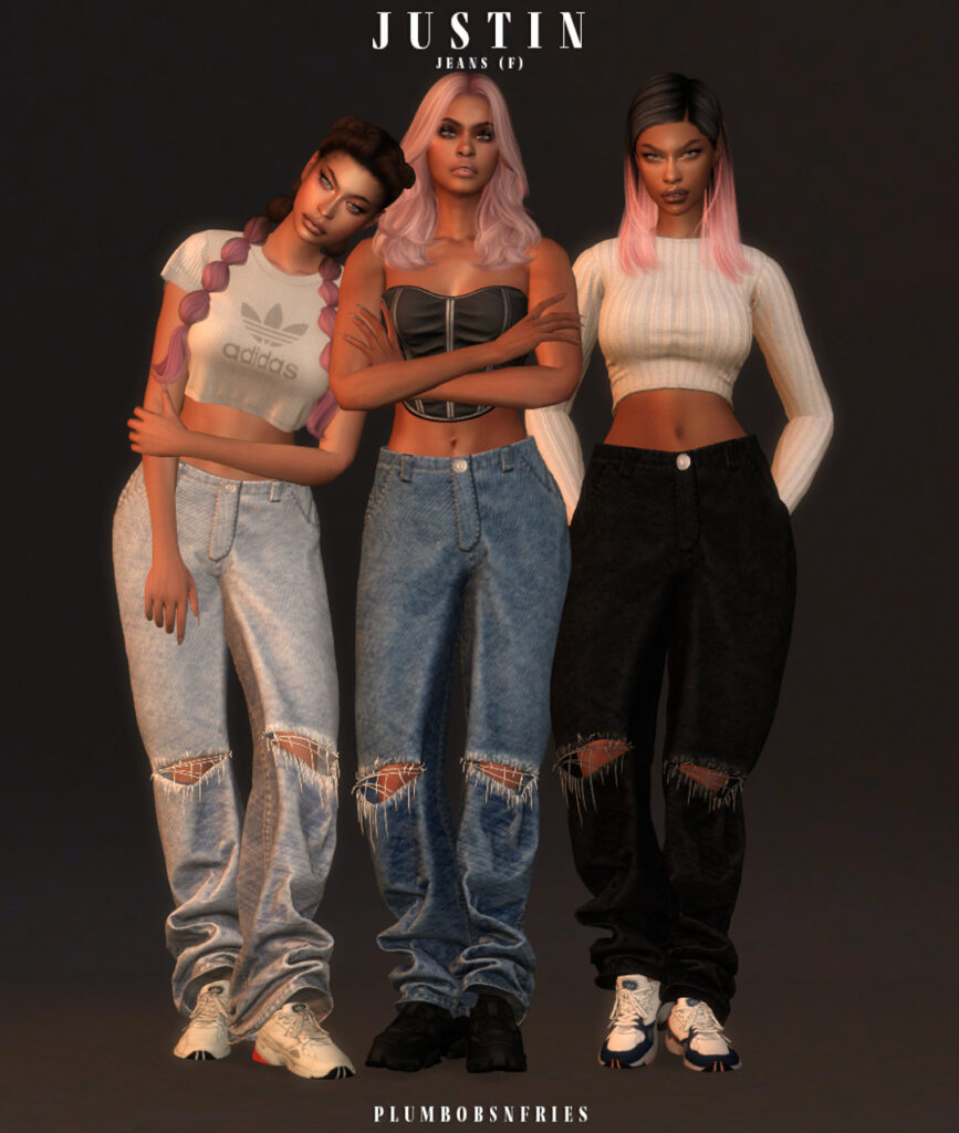 Sims 4 jeans CC