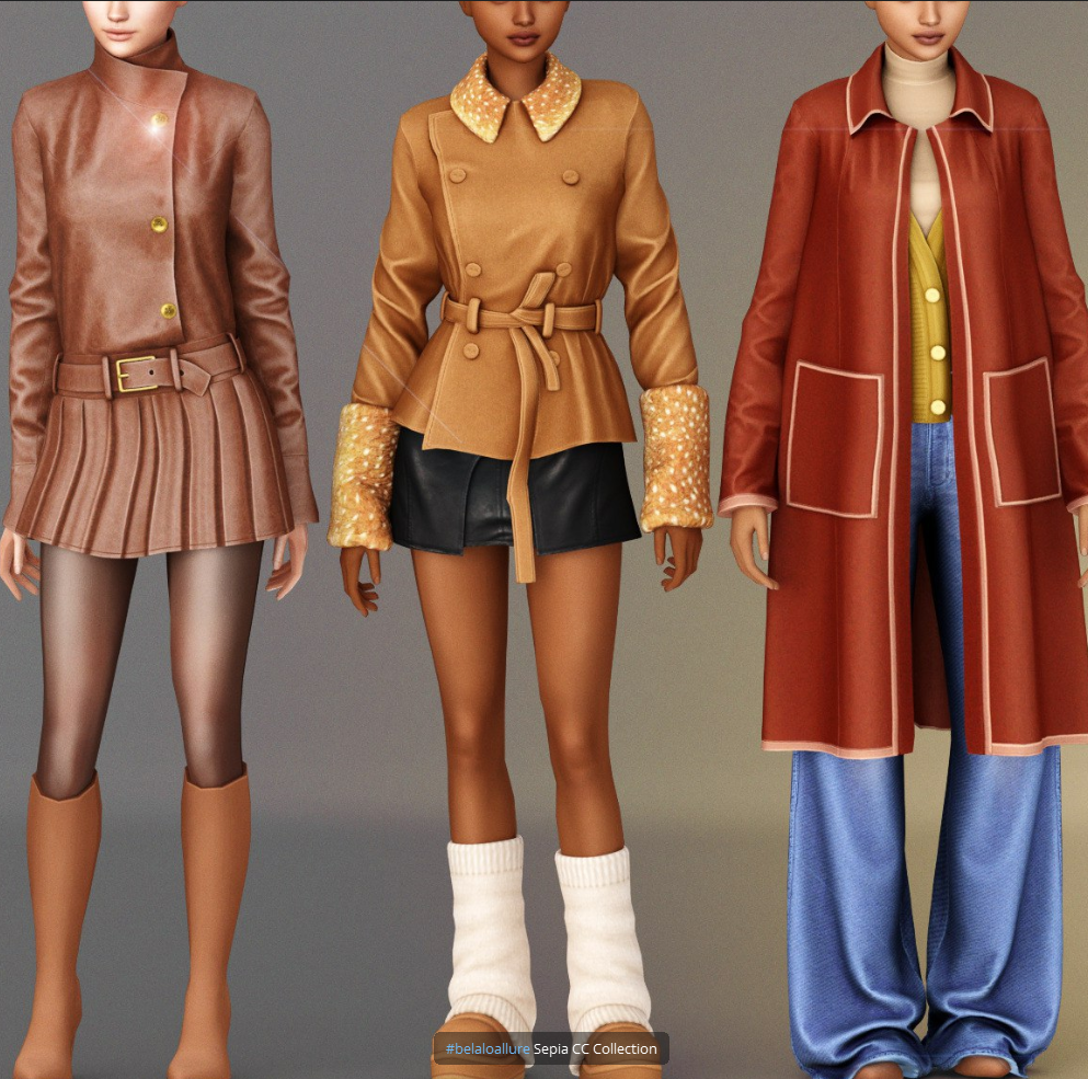 Belaloallure Sepia CC Collection
