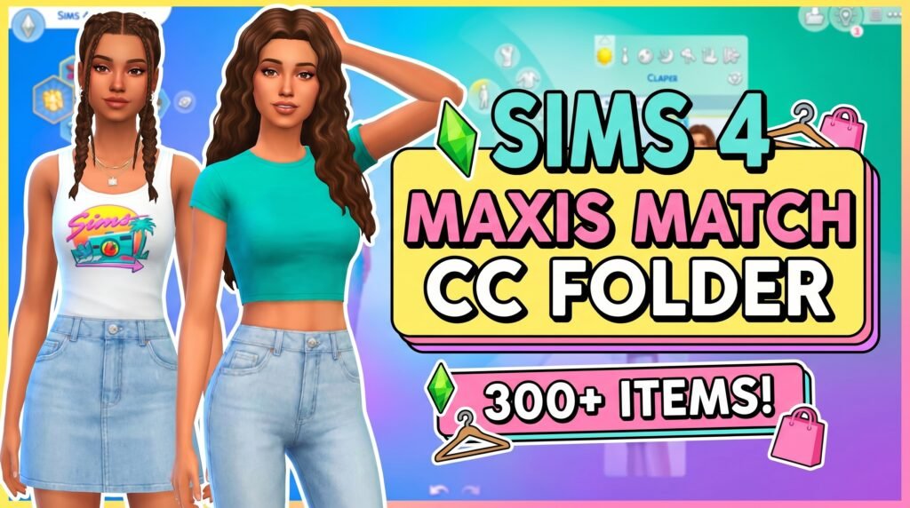 Sims 4 Maxis Match CC Folder Download