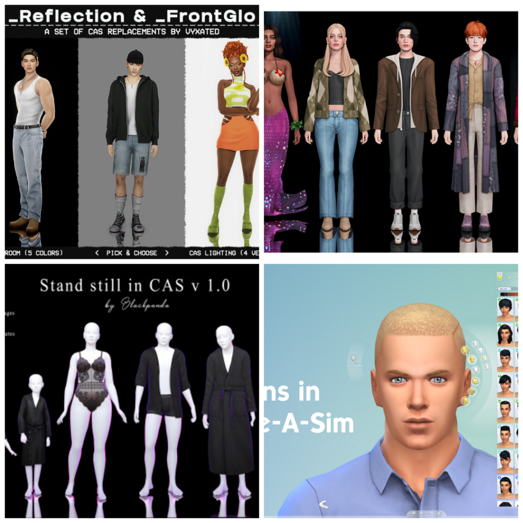 Sims 4 CAS mods