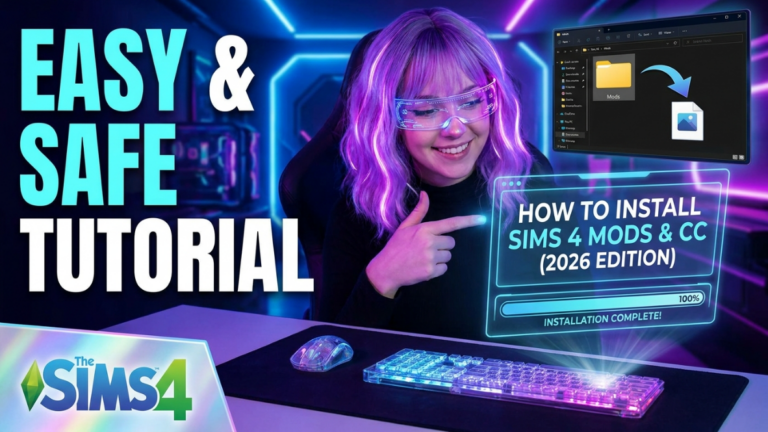 How to Install Sims 4 CC and Mods in 2026