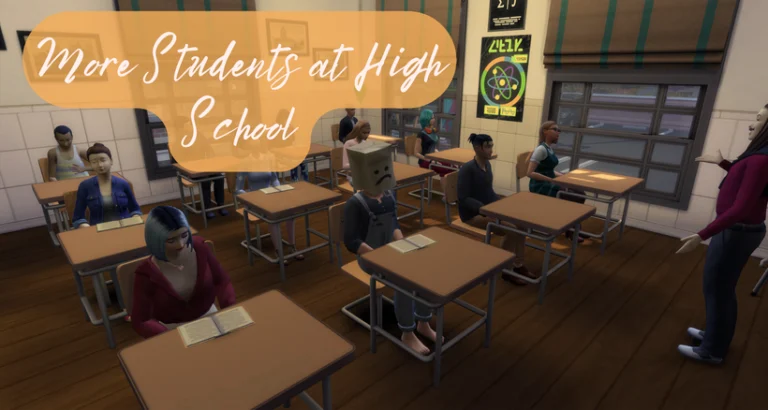 Best Sims 4 School Mods & Education Mods