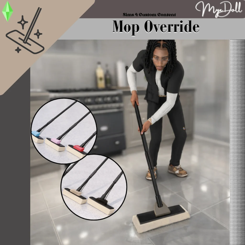 MyxDoll Mop Override Sims 4