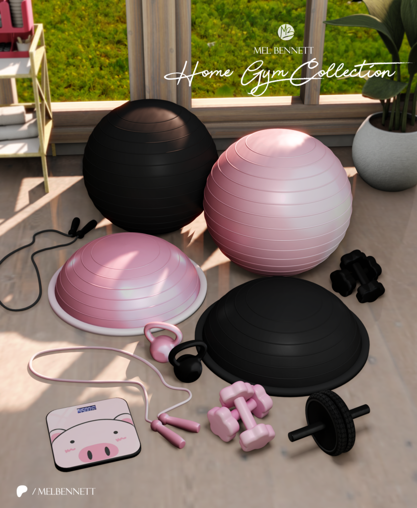 Sims 4 Home Gym Collection