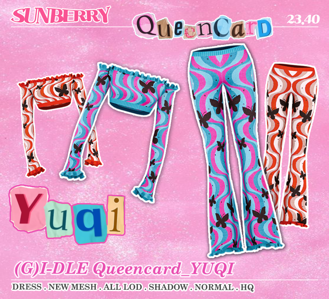 [SUNBERRY](G)I_DLE Queencard Yuqi 23.40