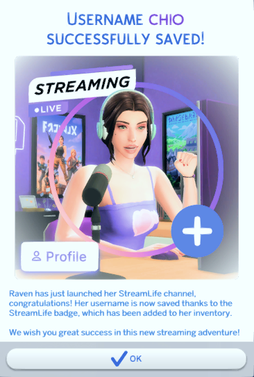 StreamLife Sims 4 Mod