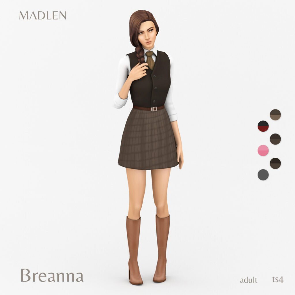 Breanna Outfit Sims 4 Teen CC