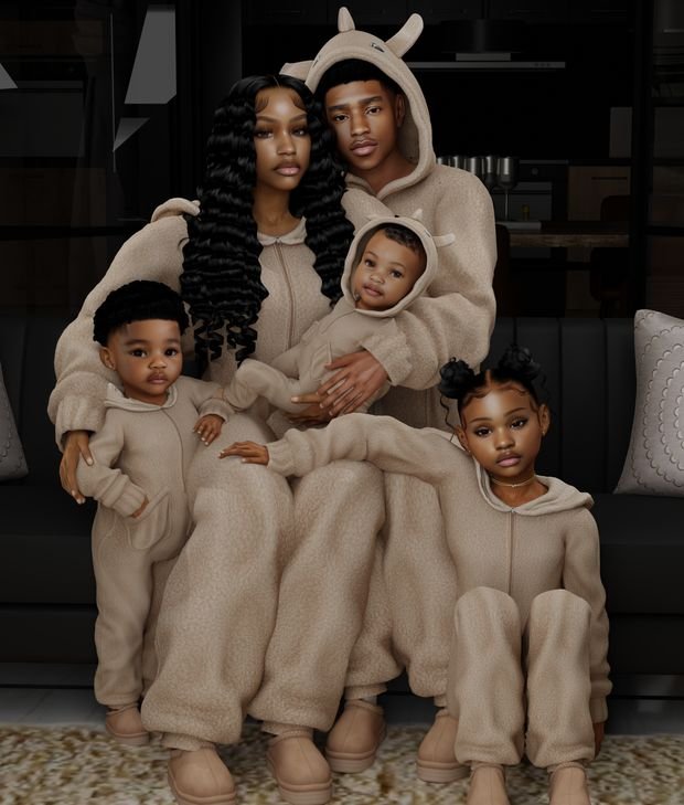 Stanton Family ClaiKimSim Sims 4 Family Pose Pack